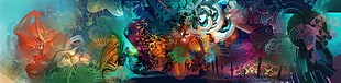abstract artwork, colorful, abstract HD wallpaper