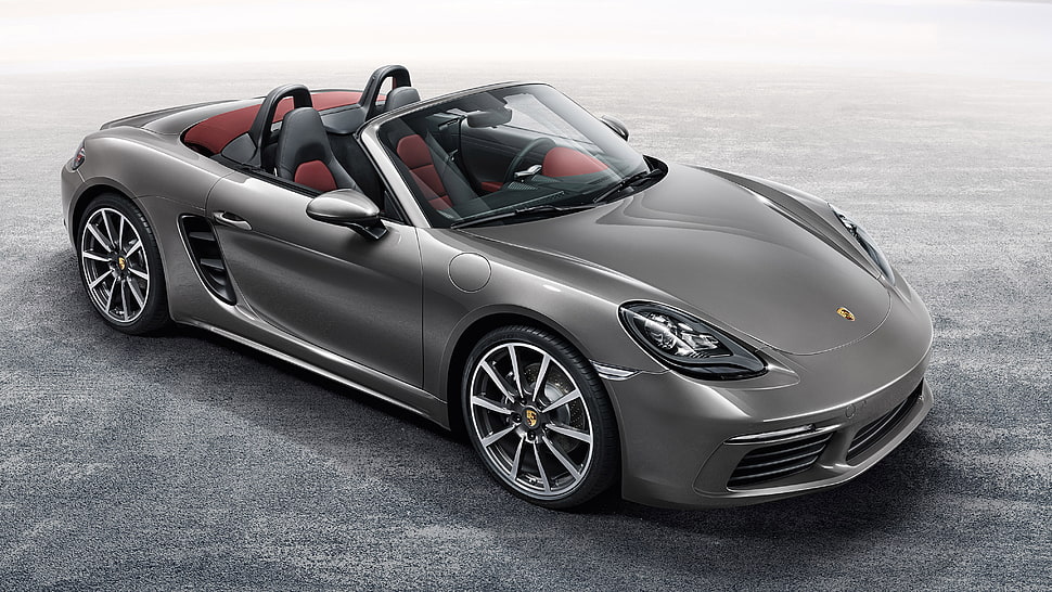 photography of silver convertible HD wallpaper