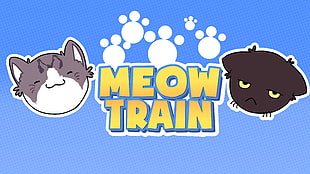meow train advertisement, Game Grumps, Steam Train, video games, YouTube HD wallpaper
