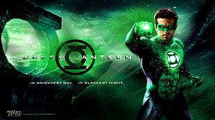 Green Lantern digital wallpaper, movies, Green Lantern, Ryan Reynolds