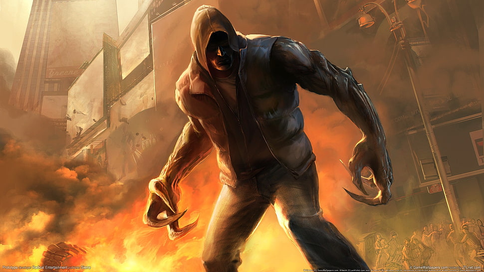 Prototype graphic wallpaper, video games, prototype HD wallpaper