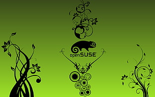 Open Suse logo, Linux, openSUSE HD wallpaper