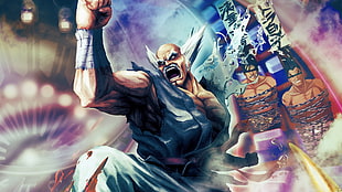 Heiahachi from Tekken illustration HD wallpaper