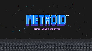Metroid game appliacation, Metroid, retro games, Nintendo, Samus Aran HD wallpaper