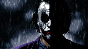 The Joker, Joker, artwork, Heath Ledger, Batman HD wallpaper