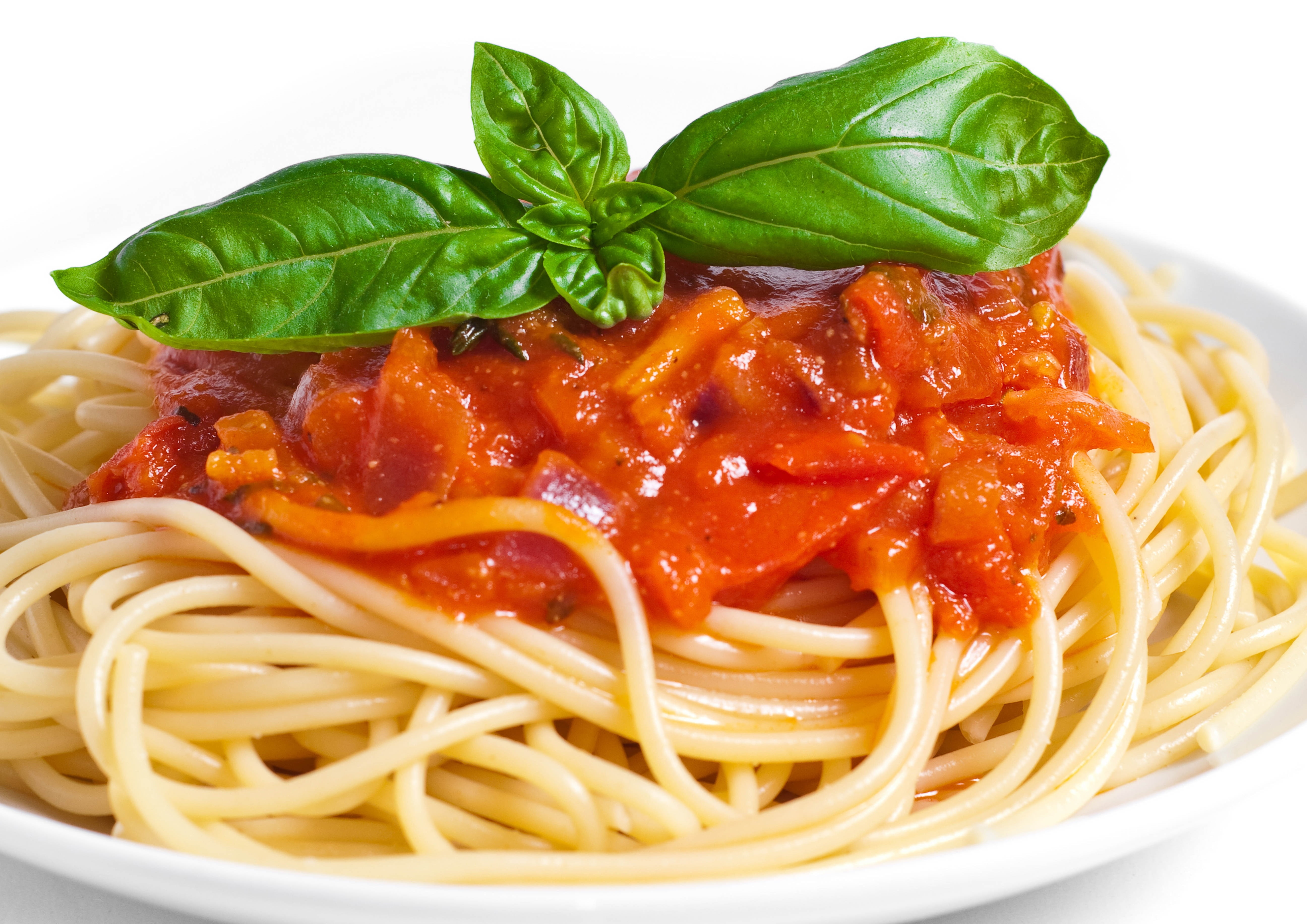 pasta on white ceramic plate