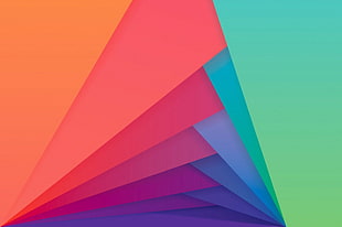 multicolored abstract wallpaper, material style, material minimal, minimalism HD wallpaper