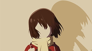 female anime character, anime, Boku dake ga Inai Machi, minimalism HD wallpaper
