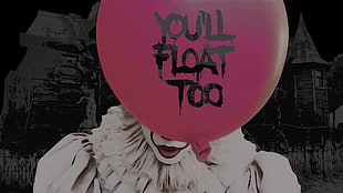 You'll Float Too IT wallpaper HD wallpaper