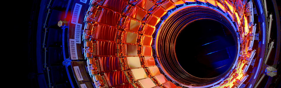 illusion, Large Hadron Collider, science, technology, multiple display HD wallpaper