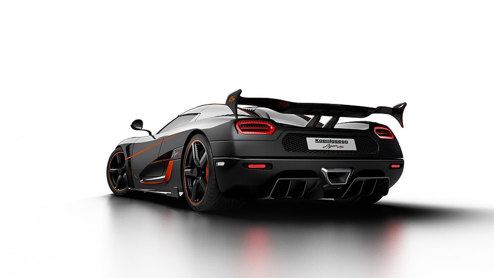 black and red sports vehicle, car, Koenigsegg Agera RS HD wallpaper