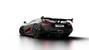 black and red sports vehicle, car, Koenigsegg Agera RS HD wallpaper