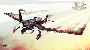 War Thunder game poster, War Thunder, airplane, Gaijin Entertainment HD wallpaper