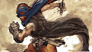 Prince of Persia (2008), video games, artwork, warrior