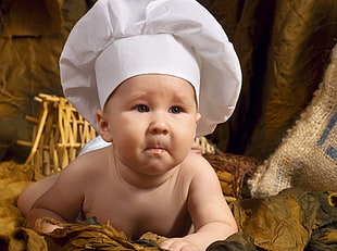 Baby,  Hat,  Cook HD wallpaper