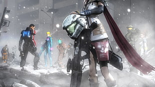 Lighting,  Final fantasy,  Shepard HD wallpaper