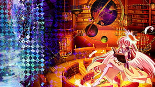 No Game No Life Jibril, No Game No Life, anime, Jibril HD wallpaper