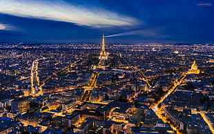 bird's eye photograph of Paris, France during daytime HD wallpaper
