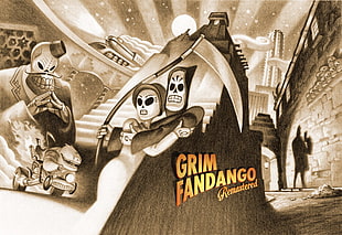 Grim Fandango Remastered illustration