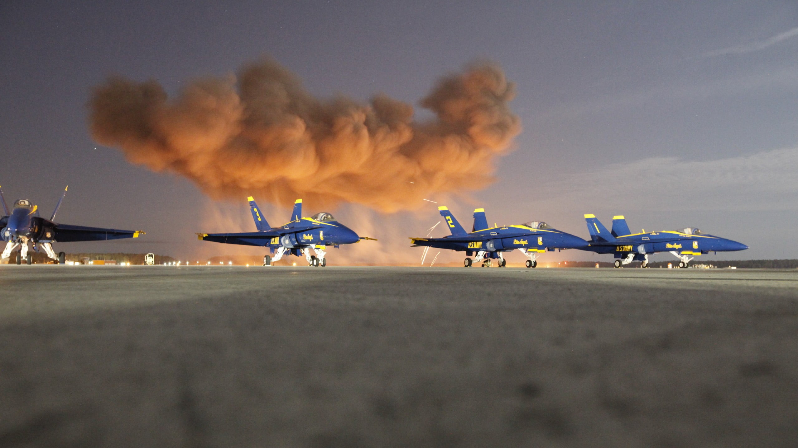 USAF blue angels, military, aircraft, military aircraft, airplane