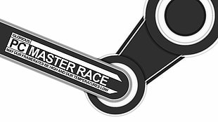 PC Master race text HD wallpaper