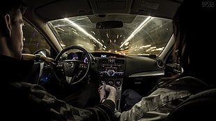 video game screenshot, car, Mazda