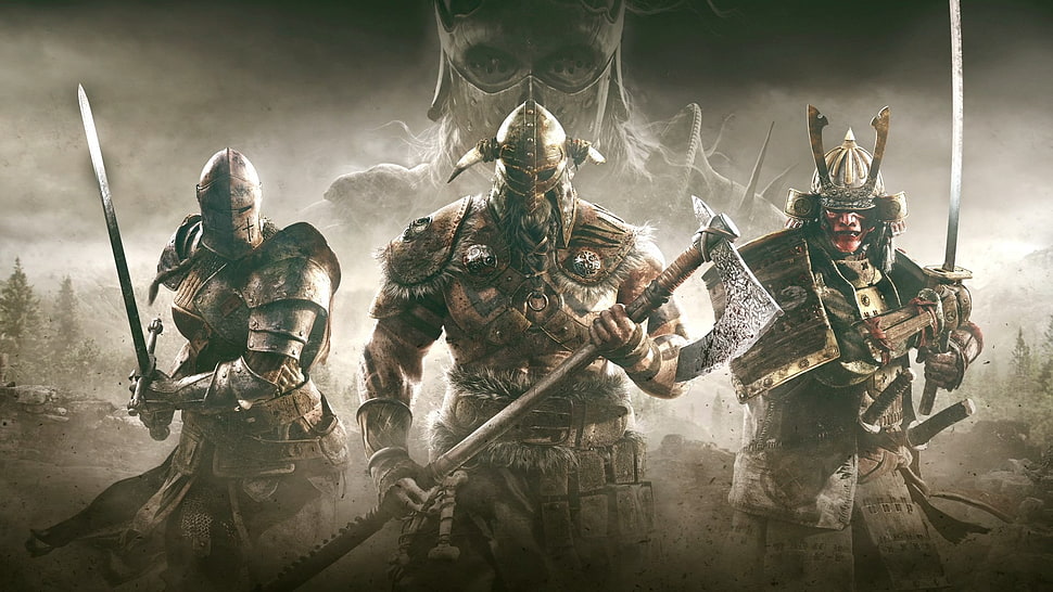 game application wallpaper, For Honor HD wallpaper