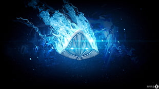 gray logo, Riot Games, League of Legends