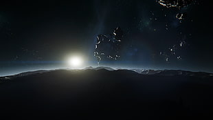 asteroids, Star Citizen, video games HD wallpaper