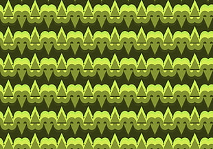 green digital wallpaper HD wallpaper