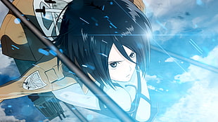 Mikasa on Attack on Titan HD wallpaper