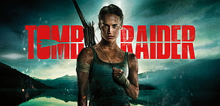 Tomb Raider digital wallpaper