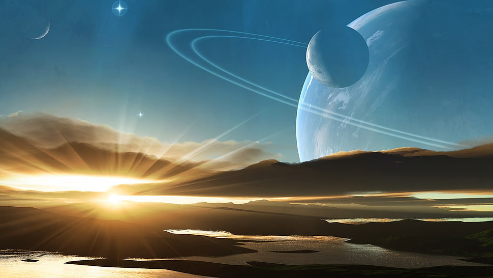 astronomy-related photo HD wallpaper