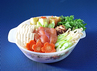 different variety of vegetables on white plastic bowl