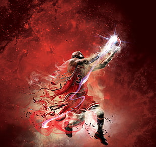 Michael Jordan digital poster
