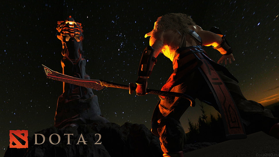 Dota 2 poster HD wallpaper