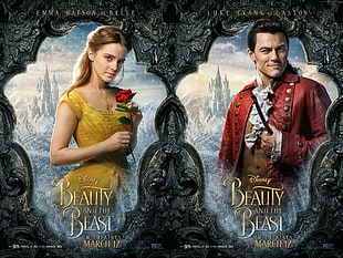 Disney Beauty and the Beast HD wallpaper