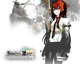 Steins Gate anime character wallpaper, Steins;Gate, Makise Kurisu
