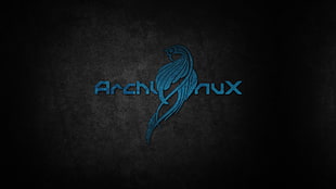 Arcunux logo, Linux, arch, Arch Linux, digital art