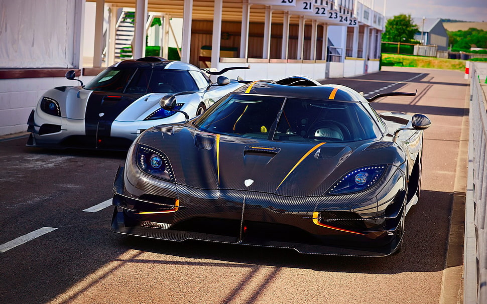 black sports car, Koenigsegg, Koenigsegg Agera, car, Super Car  HD wallpaper