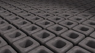 gray cube lot