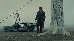 men's black coat, Blade Runner, Blade Runner 2049, Ryan Gosling, movies