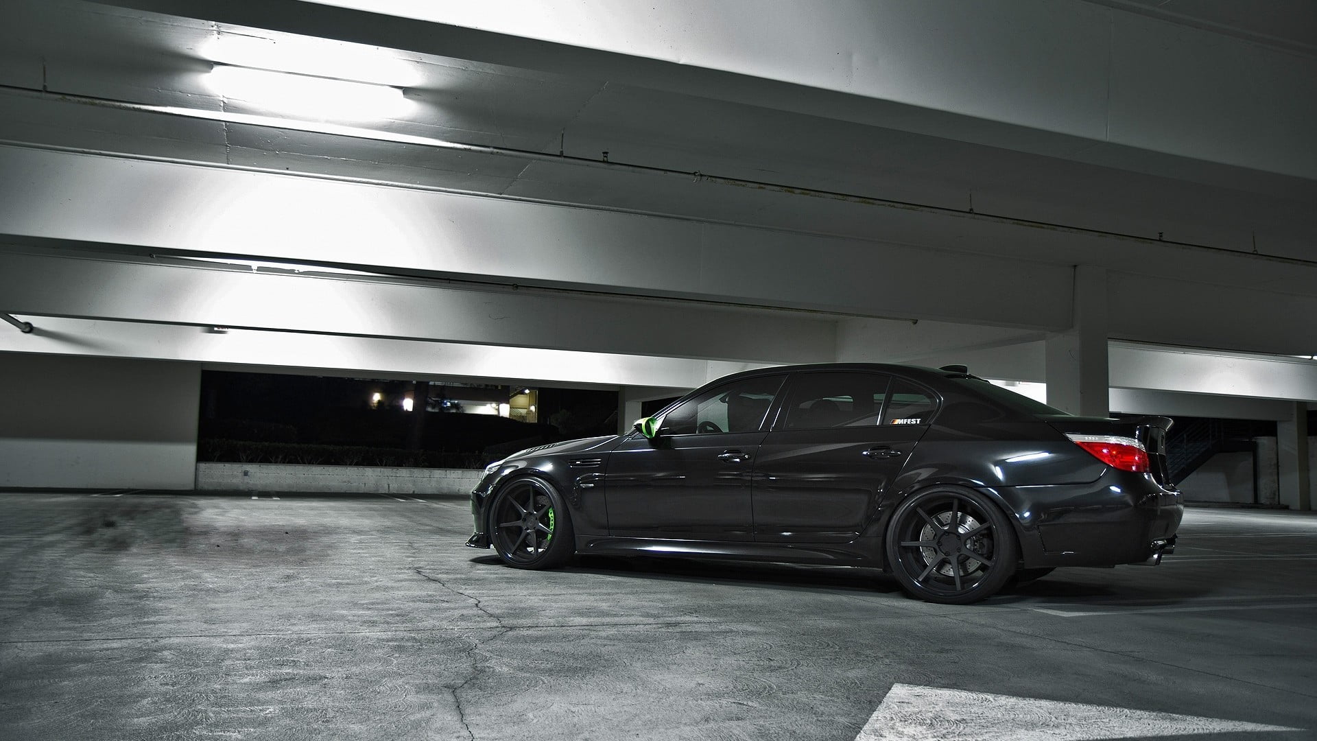 Black sedan, car, BMW E60 HD wallpaper | Wallpaper Flare