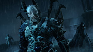 man in gray metal suit, Middle-earth: Shadow of Mordor, video games HD wallpaper