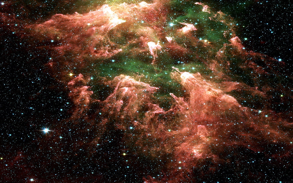 galaxy digital wallpaper, space HD wallpaper