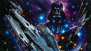 Star Wars wallpaper, Star Wars, science fiction, artwork HD wallpaper