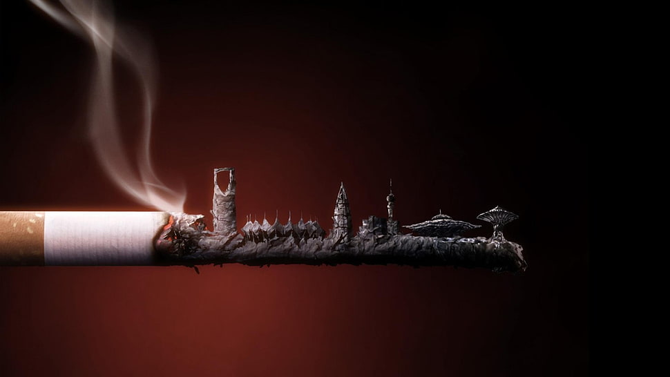 single cigarette, cigarettes HD wallpaper