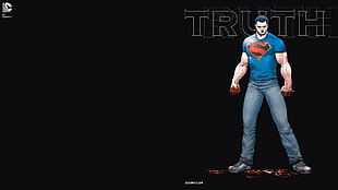 Superboy wallpaper, Superman, truth, Justice
