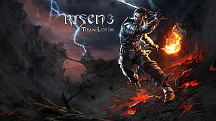 Risen 3 Titan Lord game poster HD wallpaper