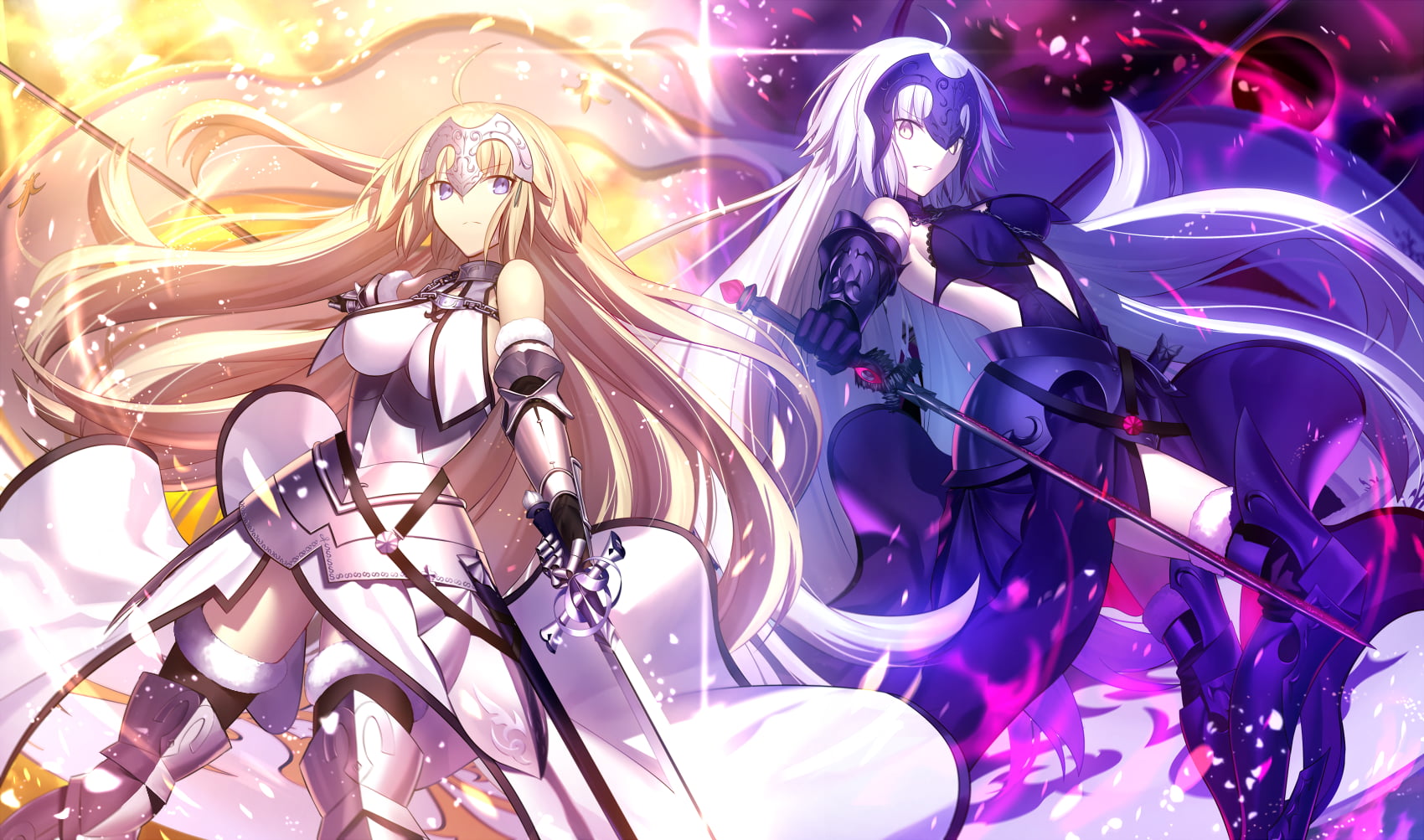 two female anime characters digital wallpaper, Fate/Grand Order